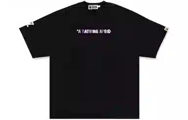 A BATHING APE Shark Logo Tee