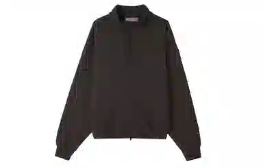 Fear of God Essentials Off Black Jacket