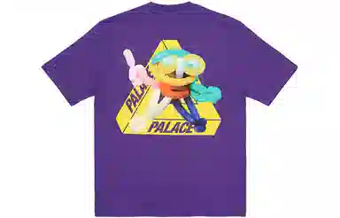 PALACE 2023 Tri-Tweister T-Shirt Regal Purple LogoT