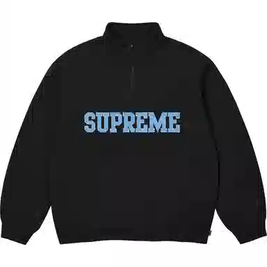 Supreme FW24 WEEK8 Collegiate Half Zip Pullover logo