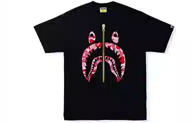 A BATHING APE Abc Camo Shark Tee T