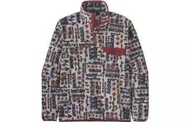 patagonia Synchilla Snap-T Logo