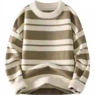 极限涡轮 美式复古宽松休闲长袖时尚百搭潮牌潮流打底针织衫 男女同款