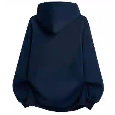 普鲁士多特蒙德 复古时尚美式重磅花体金球印花图案字母格子拼接长袖落肩抽绳舒适宽松百搭开衫防风户外运动出行连帽卫衣 男女同款