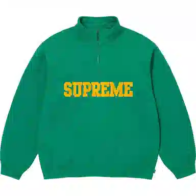 Supreme FW24 WEEK8 Collegiate Half Zip Pullover logo