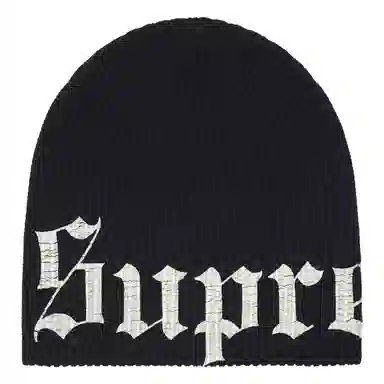 Supreme Old English Printed Beanie -