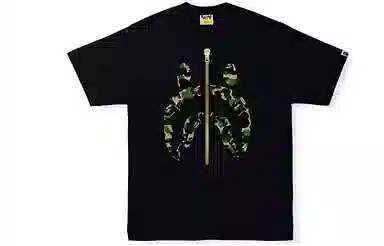 A BATHING APE Abc Camo Shark Tee T