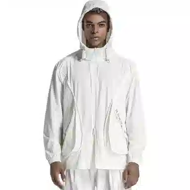 NORVINCY Logo Print Zip Jacket