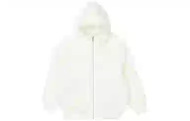 PALACE FW22 Sherpa Hooded Jacket Off White