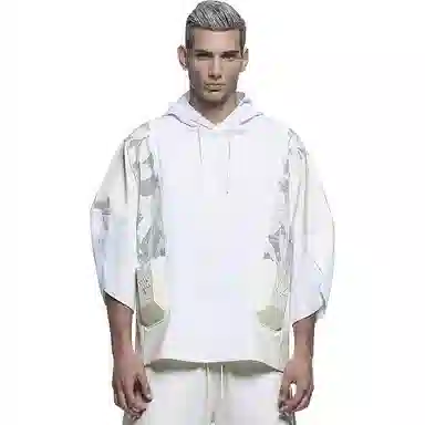 NORVINCY Camo Sweatshirt White