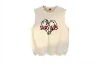 MIIOW Creative Snake Heart Suede Vest