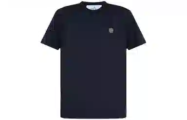 Stone Island Logo T-Shirt Navy