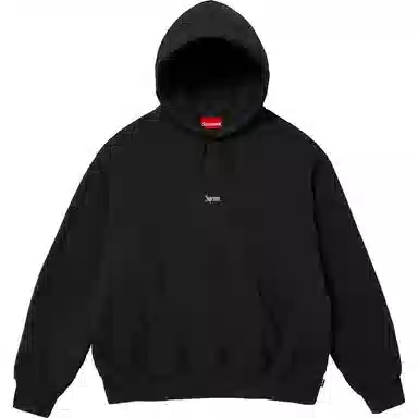 Supreme FW24 WEEK13 Micro Logo Hooded Sweatshirt