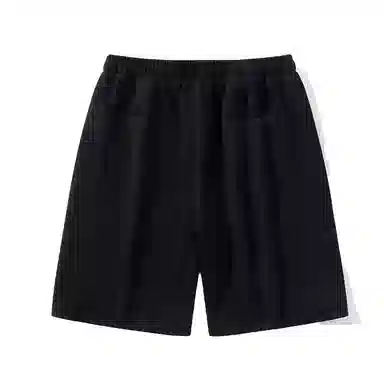 双星八特 潮牌百搭短裤休闲宽松直筒运动裤子牛仔短裤 男女同款