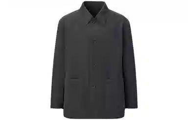 UNIQLO Wool Blend Shirt Jacket