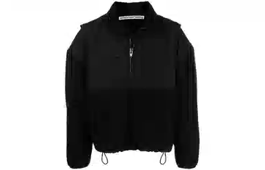 Alexander Wang拼接立领长袖夹克