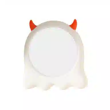 米甜兔 白色可爱化妆镜 便捷