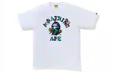 BAPE x Kid Cudi Cartoon Camo T-Shirt
