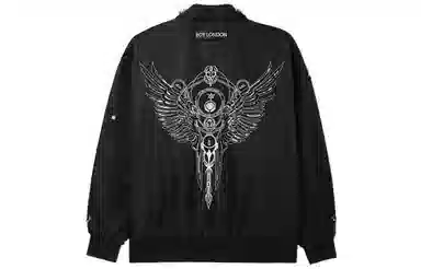 Boy London SS22 Eagle Embroidered Jacket Black