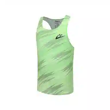 音速猫 速干无袖跑步健身透气薄款百搭背心 男女同款 盛夏绿