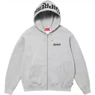 Supreme FW24 WEEK8 Mister Cartoon Zip Up Hooded Sweatshirt