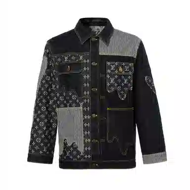 Louis Vuitton Denim Jacket Black