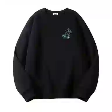 【dme】 潮牌美式高街字母印花宽松圆领百搭休闲长袖卫衣 男女同款