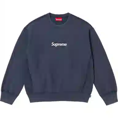 Supreme SS25 Washed Box Logo Crewneck