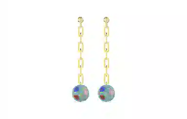 Swarovski Flower of Fortune Earrings