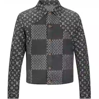 Louis Vuitton x Nigo LV2 Denim Jacket Black