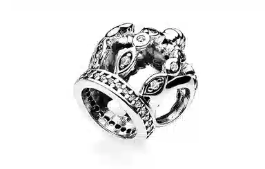 Pandora Fairy Tale Crown Charm Silver