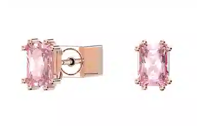 Swarovski Stilla Rose Gold Stud Earrings