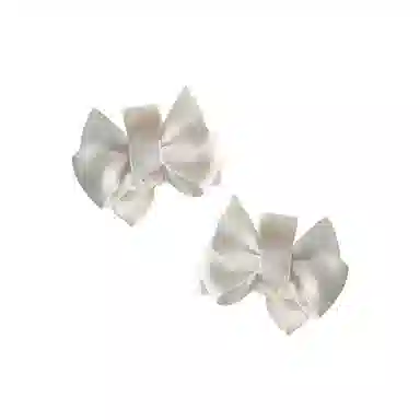 蒙妮 在逃公主蝴蝶结 布料 发夹 男女同款情侣款