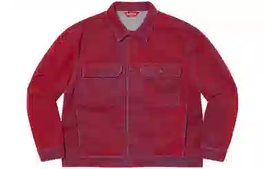 Supreme SS23 Week 4 FLOCKED DENIM TRUCKER JACKET