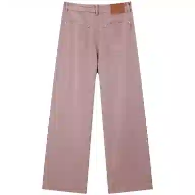 太平鸟 简约个性直筒工装牛仔裤 女款