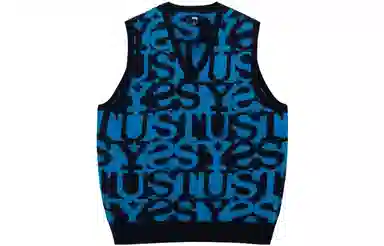 Stussy FW23 STACKED SWEATER VEST V