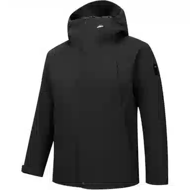 阿尔卑斯 软壳户外护颈充气枕连帽休闲外套三防夹克冲锋衣 男女同款