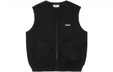 PALACE London Sweat Gilet Black