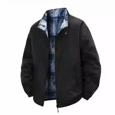 颂希尔 立领时尚两面穿宽松休闲百搭夹克外套 男女同款