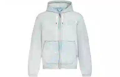 LOUIS VUITTON x NBA Classic Zip Hoodie Denim Jacket