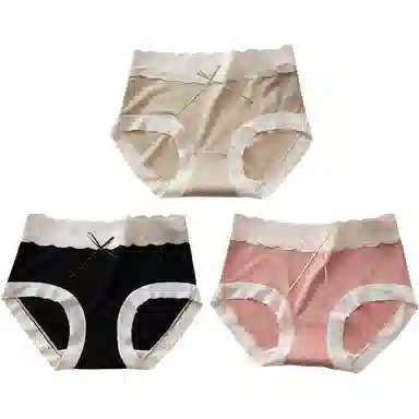 莫代尔 抗菌透气无痕内裤 女款 组合装