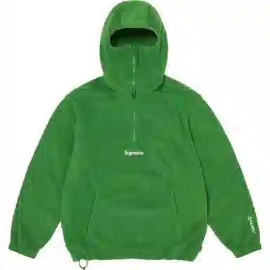 Supreme x Polartec FW24 Facemask Half Zip Hooded Sweatshirt