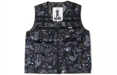 BAPE Multi-Pocket Vest Black