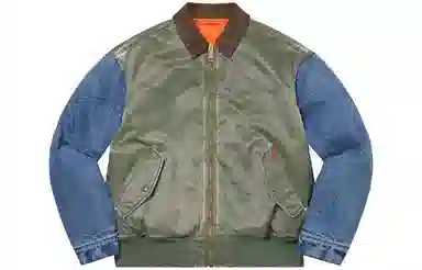 Supreme SS23 Week7 Denim Sleeve Ma-1 MA-1