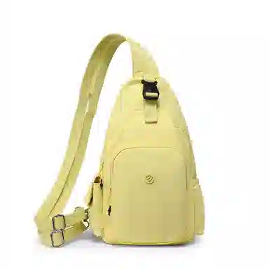 捷朗仕 多用旅行时尚百搭旅行通勤小背包潮流 尼龙布 双肩胸包 中号 女款 多色