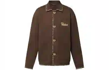 LOUIS VUITTON x Tyler SS24 Embroidered Jacket Chocolate