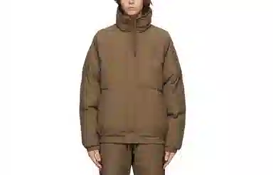 Fear of God Essentials FW20 Down Jacket Brown