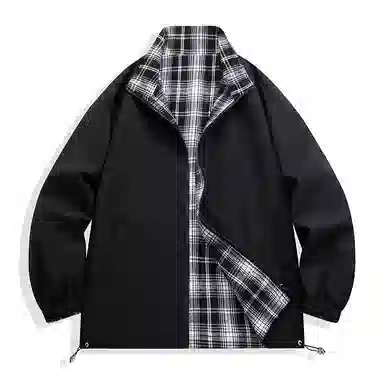 国际米兰足球俱乐部 双面穿美式运动宽松长袖夹克外套 男女同款