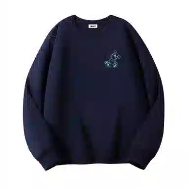 【dme】 潮牌美式高街字母印花宽松圆领百搭休闲长袖卫衣 男女同款