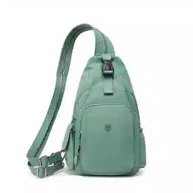 捷朗仕 多用旅行时尚百搭旅行通勤小背包潮流 尼龙布 双肩胸包 中号 女款 多色